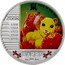 Niue Dollar Year of the Rat. Happy 2008 Proof KM# 343 鼠 YEAR OF THE RAT 2008 1996 1994 1972 1960 1948 HAPPY Ag .999 1oz coin reverse