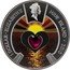 Niue Dollar Sea of love 2010 Proof KM# 434 1 DOLLAR ELIZABETH II NIUE ISLAND 2010 coin obverse