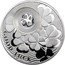 Niue 1 Dollar Four-Leaf Clover 2010 Proof KM# 426 GOOD LUCK coin reverse