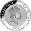 Niue Dollar Diana Princess of Wales 2011 Proof KM# 515 2011 ELIZABETH II NIUE ISLAND coin obverse