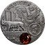 Niue 1 Dollar Amber Route. Aquileia 2011 Proof KM# 586 AQUILEIA coin reverse