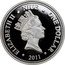 Niue One Dollar Ewok Wicket 2012 KM# 726 ELIZABETH II ONE DOLLAR NIUE 2012 coin obverse