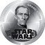 Niue One Dollar Grand Moff Tarkin 2012 KM# 729 STAR WARS GRAND MOFF TARKIN ©2011 LUCASFILM LTD. & TM coin reverse