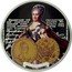 Niue One Dollar Catherine the Great 2012 Proof KM# 1247 ОБЪЯВИТЕЛЮ СЕЙ ГОСУДАРСТВЕННОЙ АССИГНАЦIИ ПЛАТИТЬ МОСКОВСКОЙ БАНКЪ ДВАДЦАТЬ ПЯТЬ РУБЛЕЙ ХОДЯЧЕЮ МОНЕТОЮ. 1769 ГОДА. САНКТПЕ AG 925 1723 - 1796 coin reverse