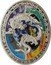 Niue 1 Dollar Year of the Dragon 2012 Proof KM# 644 YEAR OF THE DRAGON coin reverse