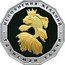 Niue Dollar Goldfish 2012 Proof KM# 687 ИСПОЛНЕНИЯ ЖЕЛАНИЙ ТАЛИСМАН УДАЧИ coin reverse