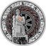 Niue One Dollar Kuzbas 2012 Proof KM# 765 КУЗБАСС AG 925 coin reverse