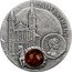 Niue 1 Dollar Amber Route. Szombathely 2012 Proof KM# 794 SZOMBATHELY coin reverse