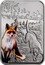 Niue One Dollar Fox Hunting 2012 Proof KM# 790 coin reverse