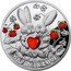 Niue 1 Dollar Happy in Love 2012 Proof KM# 879 HAPPY IN LOVE coin reverse