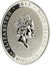Niue 1 Dollar Year of the Snake 2013 Proof KM# 876 ELIZABETH II 2013 NIUE ISLAND 1 DOLLAR coin obverse