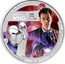 Niue One Dollar Doctor Who. 10th Doctor 2013 Proof KM# 1103 2005-2010 DOCTOR WHO TENTH DOCTOR coin reverse