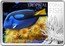 Niue 1 Dollar Royal Blue Tang 2013 Proof KM# 1129 TROPICAL CORAL FISH ROYAL BLUE TANG coin reverse