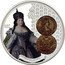 Niue One Dollar Anna Ioannova 2013 Proof KM# 1170 AG 925 26.15 G 1693-1740 coin reverse