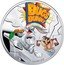 Niue 1 Dollar Taz Devil & Bugs Bunny 2013 Proof KM# 1264 BUGS BUNNY (C) WBE (S13) coin reverse