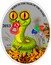 Niue 1 Dollar Year of the Snake 2013 Proof KM# 875 2013 BORN IN THE YEAR OF THE SNAKE coin reverse