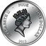 Niue One Dollar Year of the Snake 2013 Prooflike KM# 873 ELIZABETH II NIUE ONE DOLLAR 2013 coin obverse