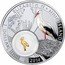 Niue 1 Dollar Symbols of Luck. Stork 2014 Proof KM# 1272 ELIZABETH II NIUE ISLAND 1 DOLLAR 2014 coin obverse