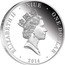 Niue One Dollar Light Horse 2014 Proof KM# 1167 ELIZABETH II NIUE ONE DOLLAR RDM 2014 coin obverse