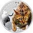 Niue 1 Dollar Bengal Cat 2014 Proof KM# 1275 BENGAL CAT KOT BENGALSKI coin reverse