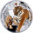 Niue 1 Dollar Siberian Tiger 2014 Proof KM# 1270 ENDANGERED ANIMAL SPECIES SIBERIAN TIGER coin reverse