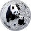 Niue 1 Dollar Giant Panda 2014 Proof KM# 1268 ENDANGERED ANIMAL SPECIES GIANT PANDA coin reverse