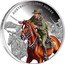 Niue One Dollar Light Horse 2014 Proof KM# 1167 AUSTRALIAN LIGHT HORSE coin reverse