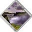 Niue One Dollar Dettifoss 2015 Proof KM# 1294 DETTIFOSS ICELAND coin reverse