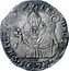 Italy 1/2 Lira Carlo Gonzaga 1678 KM# 69 S NICOLAVS SOLF PROT 1678 coin reverse