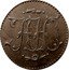 UK 1/2 Penny (Lothian Edinburgh Harrison's) HH coin obverse