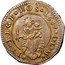Italy 1/2 Scudo Madonna and Child. Genoa 1687 ILM KM# 81.1 ET REGE EOS 1687 I LM coin reverse