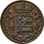 Italy 1/2 Soldo (Mezzo Soldo) Carlo VI 1733 KM# 1 coin obverse