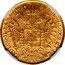 Italy 1/2 Sovrano Francesco I 1831 M C# 10.1 HVN BOH LOMB ET VEN GAL LOD IL REX A A 1831 coin reverse