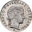 Italy 1/4 Lira Ferdinand I 1837 V C# 15.2 FERD I D G AVSTRIAE IMPERATOR V coin obverse