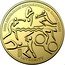 Australia 1 Dollar (Commonwealth Games. Integrity) 2022 AUSTRALIAN COMMONWEALTH GAMES TEAM INTEGRITY coin reverse