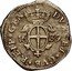 Italy 10 Soldo (1/2 Lire) Genoa Coinage 1639 IBS KM# 89 DVX ET GVB REIP GEN 16 40 coin obverse