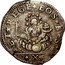 Italy 10 Soldo (1/2 Lire) Genoa Coinage 1639 IBS KM# 89 ET REGE EOS B S X coin reverse