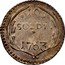 Italy 10 Soldo General Pasquale Paoli 1763 C# 8 10 SOLDI 1763 coin reverse