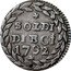Italy 10 Soldo Genoa Coinage 1792 KM# 247.2 SOLDI DIECI 1792 coin reverse