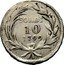 Italy 10 Soldo Ligurian Republic Coinage 1799 II KM# 261 SOLDI 10 1799 coin reverse
