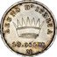Italy 10 Soldi Napoleon I 1811 M C# 6.1 REGNO D'ITALIA 10.SOLDI M coin reverse