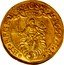 Italy 12-1/2 Doppie Madonna and Child. Genoa 1650 IBN KM# 86 ET REGE EOS 1650 IBN coin reverse