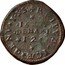 Italy 12 Denari (Soldo) (Genoa Coinage) KM# 140 REIPVBLICE GENV I S S 1671 DENARI 12 coin reverse