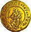 Italy 2-1/2 Doppie Madonna and Child. Genoa 1676 ILM KM# 152 ET REGE EOS 1676 coin reverse