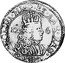 Italy 2-1/2 Reale (12 Soldi, 6 Denari) Carlo III 1710 KM# 28 CAROL III HISP ET SAR REX 1710 12 6 coin obverse