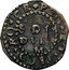 Italy 2 1/2 Soldo Teodoro I 1736 C# 1 PRO BO PBCO RO CE SDI DVE M coin reverse