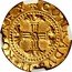 Italy 2 Doppie Conrad II 1624 GF KM# 28 CONRADVS II RO REX G F coin reverse