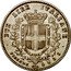 Italy 2 Lira Vittorio Emanuele II 1860 R F//FIRENZE KM# 12 DUE LIRE ITALIANE FIRENZE 1860 coin reverse
