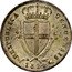 Italy 2 Soldo Genoa Coinage 1814 KM# 282.1 RESPUBLICA GENUENSIS 1814 coin obverse