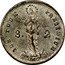 Italy 2 Soldo Genoa Coinage 1814 KM# 282.1 SUB TUUM PRESIDIUM S. 2 coin reverse